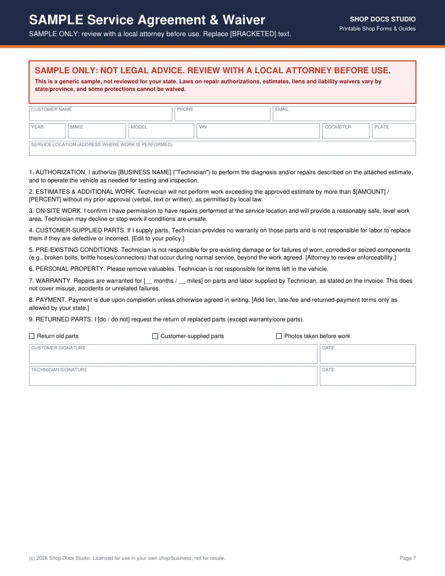Mobile Tech Starter Kit page preview